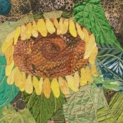 Sunflower Serenade, detail